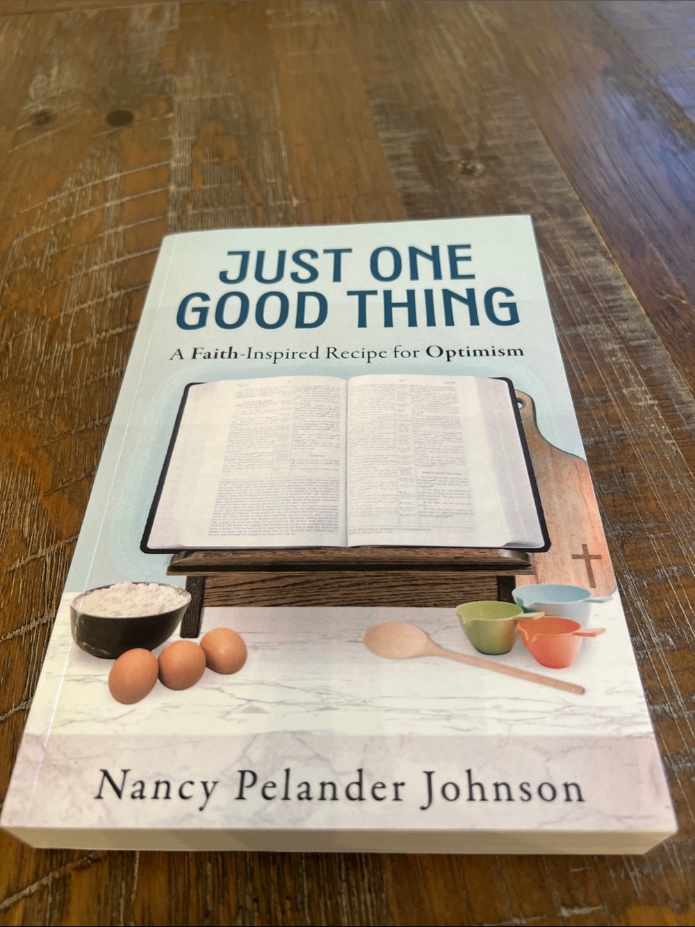 Just One Good Thing - Light Blue Inspirational Journal
